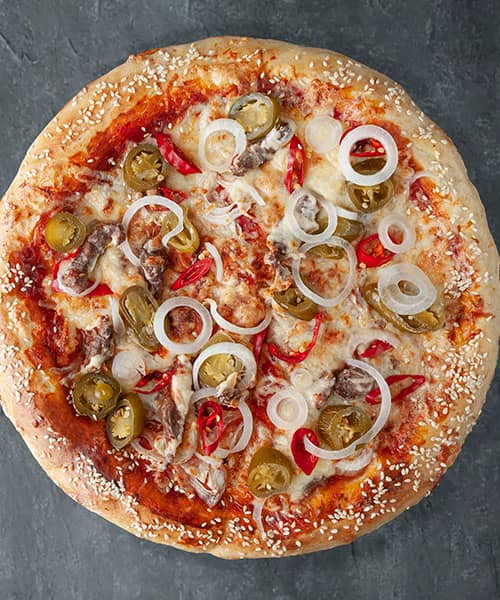 Imagen platillo Pizza Spicy con Doble Queso